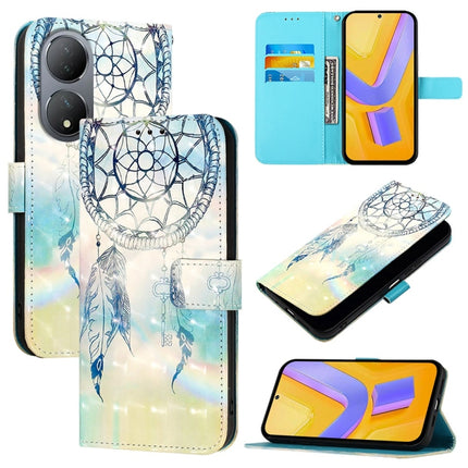 3D Painting Horizontal Flip Leather Phone Case, For vivo Y78 Global / Y78+ Global / V29 Lite, For vivo Y56 / Y16 / Y02s Global, For vivo Y100 5G Global