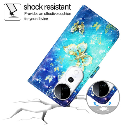 3D Painting Horizontal Flip Leather Phone Case, For vivo S19 Pro, For vivo S19, For vivo Y28 4G