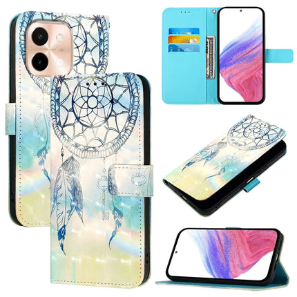 3D Painting Horizontal Flip Leather Phone Case, For vivo S19 Pro, For vivo S19, For vivo Y28 4G