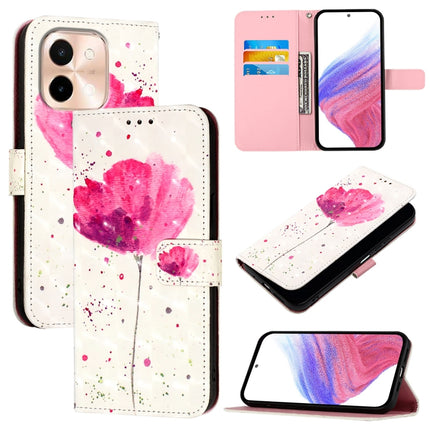 3D Painting Horizontal Flip Leather Phone Case, For vivo S19 Pro, For vivo S19, For vivo Y28 4G