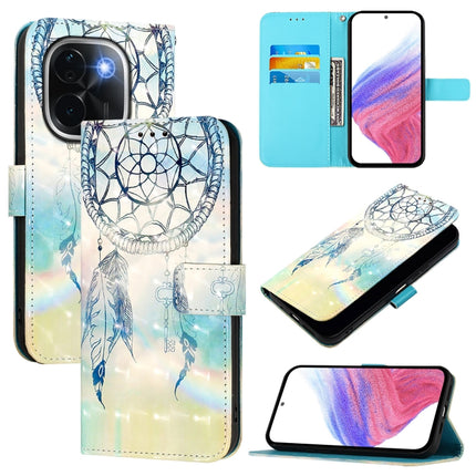 3D Painting Horizontal Flip Leather Phone Case, For vivo V40e 5G India, For vivo Y300 Pro, For vivo iQOO Z9s Pro 5G India