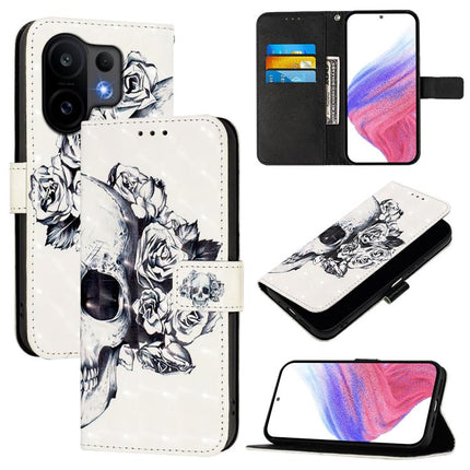 3D Painting Horizontal Flip Leather Phone Case, For vivo X300, For vivo S30 Pro mini, For vivo S30
