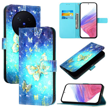 3D Painting Horizontal Flip Leather Phone Case, For vivo V70 FE 5G, For vivo X300 Ultra 5G, For vivo X300 Pro
