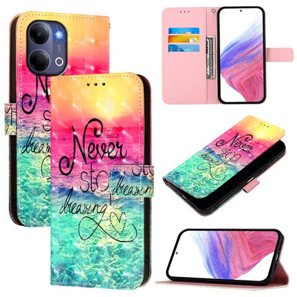 3D Painting Horizontal Flip Leather Phone Case, For vivo X300 FE 5G Russia / Zeiss, For vivo X300s 5G, For vivo Y21 5G 2026 / Y05 4G