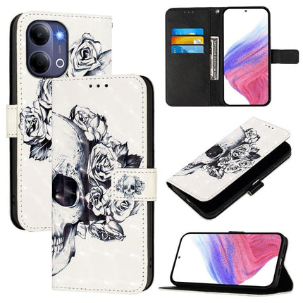 3D Painting Horizontal Flip Leather Phone Case, For vivo X300 FE 5G Russia / Zeiss, For vivo X300s 5G, For vivo Y21 5G 2026 / Y05 4G