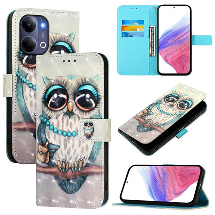 3D Painting Horizontal Flip Leather Phone Case, For vivo X300 FE 5G Russia / Zeiss, For vivo X300s 5G, For vivo Y21 5G 2026 / Y05 4G