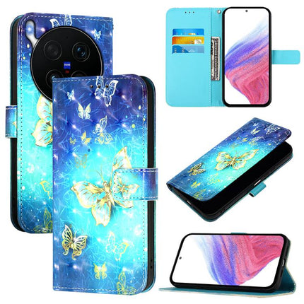 3D Painting Horizontal Flip Leather Phone Case, For vivo V70 FE 5G, For vivo X300 Ultra 5G, For vivo X300 Pro