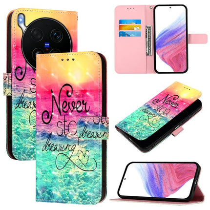 3D Painting Horizontal Flip Leather Phone Case, For vivo V70 FE 5G, For vivo X300 Ultra 5G, For vivo X300 Pro