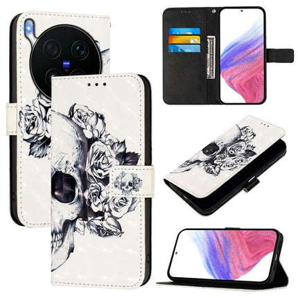 3D Painting Horizontal Flip Leather Phone Case, For vivo V70 FE 5G, For vivo X300 Ultra 5G, For vivo X300 Pro