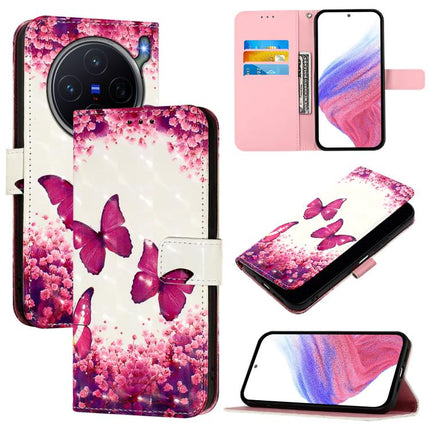 3D Painting Horizontal Flip Leather Phone Case, For vivo X300 FE 5G Russia / Zeiss, For vivo X300s 5G, For vivo Y21 5G 2026 / Y05 4G