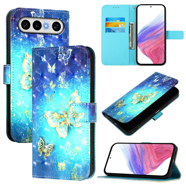 3D Painting Horizontal Flip Leather Phone Case, For vivo X300 FE 5G Russia / Zeiss, For vivo X300s 5G, For vivo Y21 5G 2026 / Y05 4G