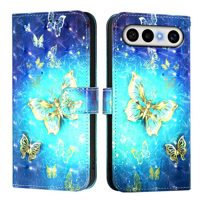 3D Painting Horizontal Flip Leather Phone Case, For vivo X300 FE 5G Russia / Zeiss, For vivo X300s 5G, For vivo Y21 5G 2026 / Y05 4G