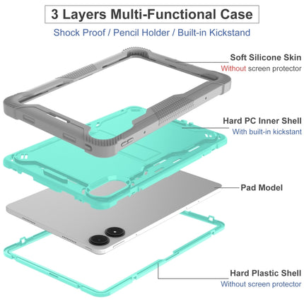 Shockproof Silicone Hybrid PC Tablet Case with Holder, For Xiaomi Redmi Pad Pro 12.1