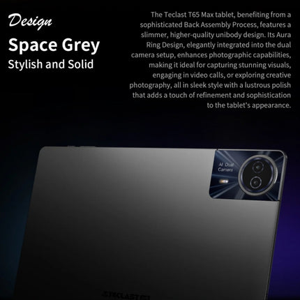 Teclast T65 Max Tablet PC 13 inch,  Android 15 MediaTek Helio G99 Octa Core, 4G LTE Dual SIM, T65 Max
