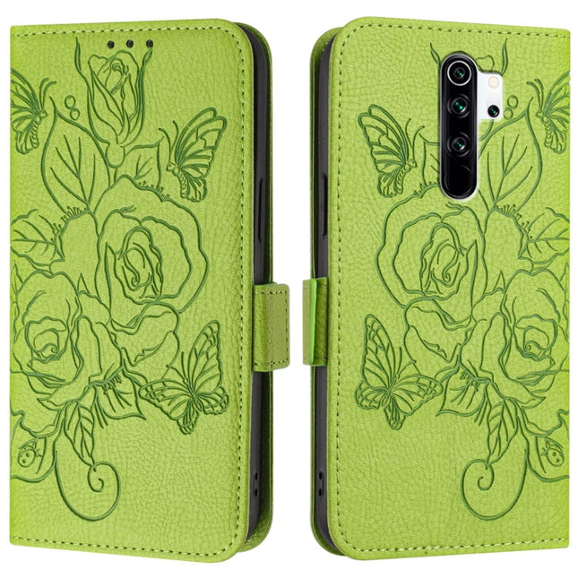 Embossed Rose RFID Anti-theft Leather Phone Case, For Redmi Note 8 Pro, For Redmi Note 7 / 7 Pro / 7S, For Redmi 7