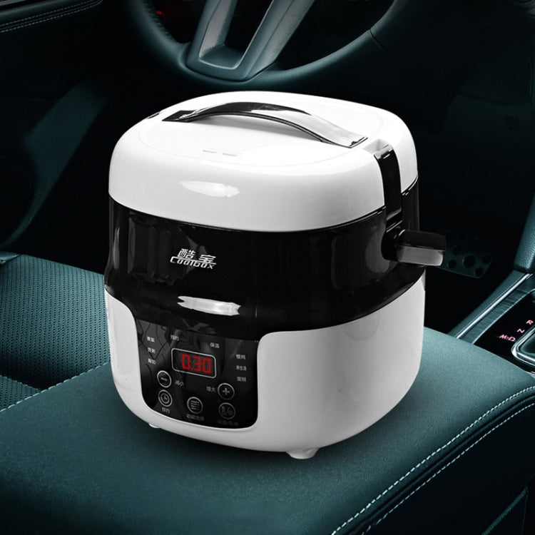 COOLBOX Vehicle Multi-function Mini Rice Cooker Capacity: 2.0L