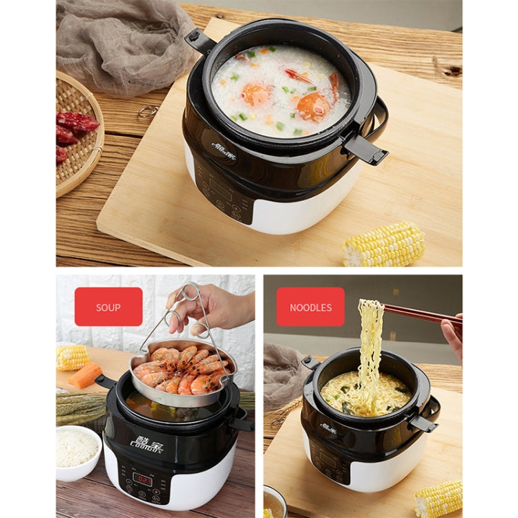 COOLBOX Vehicle Multi-function Mini Rice Cooker Capacity: 2.0L