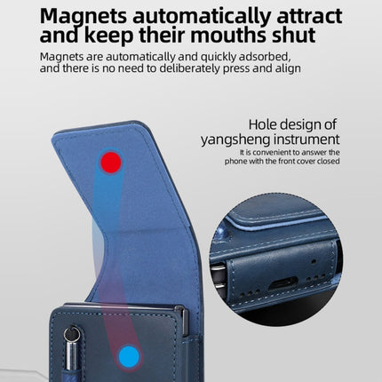 VIETAO Retro Thinking Series PU Shockproof Phone Bag, Without Pen, For Samsung Galaxy Z Flip 3 / 4 / 5 / 6, For Samsung Galaxy Z Fold 3 / 4 / 5 / 6