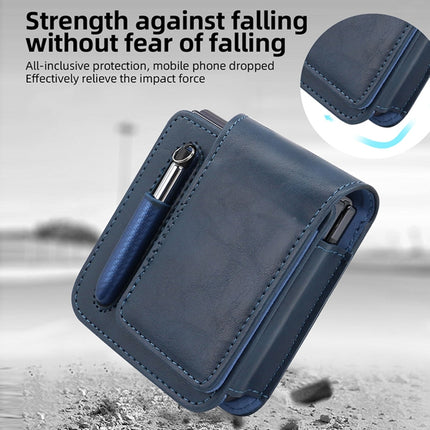 VIETAO Retro Thinking Series PU Shockproof Phone Bag, Without Pen, For Samsung Galaxy Z Flip 3 / 4 / 5 / 6, For Samsung Galaxy Z Fold 3 / 4 / 5 / 6
