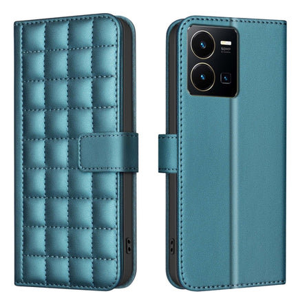 Square Texture Leather Phone Case, For vivo Y38 5G / Y200i 5G, For vivo Y03 4G Global, For vivo Y78 5G / Y36, For vivo Y35 4G / Y22s