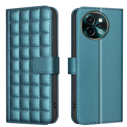 Square Texture Leather Phone Case, For vivo Y38 5G / Y200i 5G, For vivo Y03 4G Global, For vivo Y78 5G / Y36, For vivo Y35 4G / Y22s