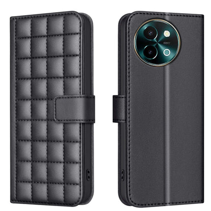 Square Texture Leather Phone Case, For vivo Y38 5G / Y200i 5G, For vivo Y03 4G Global, For vivo Y78 5G / Y36, For vivo Y35 4G / Y22s