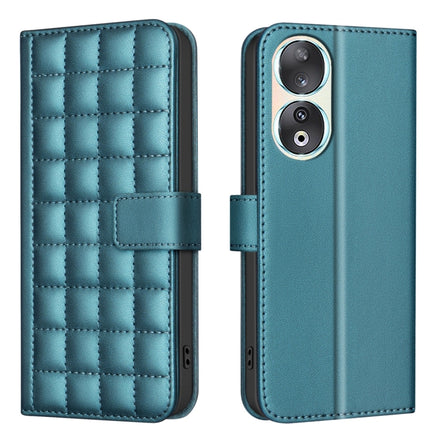 Square Texture Leather Phone Case, For Honor 90 Pro, For Honor 90 5G, For Honor X7a