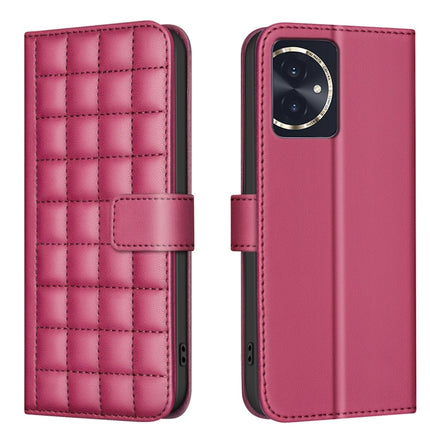 Square Texture Leather Phone Case, For Honor 100 Pro, For Honor 100, For Honor X6a, For Honor 90 Lite / X50i