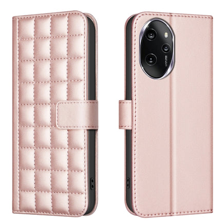 Square Texture Leather Phone Case, For Honor 100 Pro, For Honor 100, For Honor X6a, For Honor 90 Lite / X50i