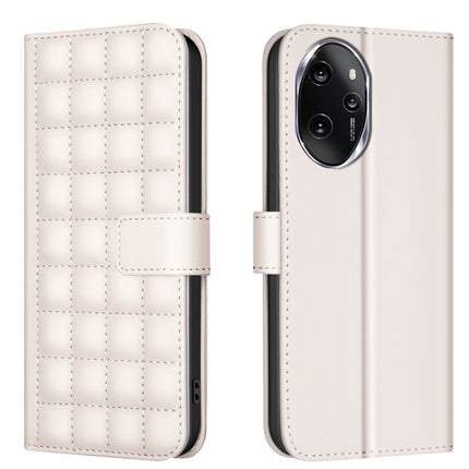 Square Texture Leather Phone Case, For Honor 100 Pro, For Honor 100, For Honor X6a, For Honor 90 Lite / X50i