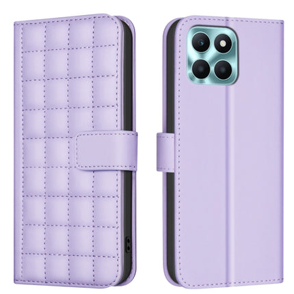 Square Texture Leather Phone Case, For Honor 100 Pro, For Honor 100, For Honor X6a, For Honor 90 Lite / X50i