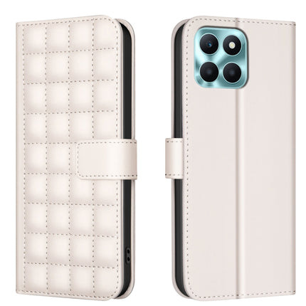 Square Texture Leather Phone Case, For Honor 100 Pro, For Honor 100, For Honor X6a, For Honor 90 Lite / X50i