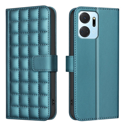 Square Texture Leather Phone Case, For Honor 90 Pro, For Honor 90 5G, For Honor X7a