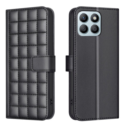 Square Texture Leather Phone Case, For Honor 200 Lite Global, For Honor X8b, For Honor X9b / Magic6 Lite, For Honor X7b