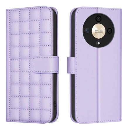 Square Texture Leather Phone Case, For Honor 200 Lite Global, For Honor X8b, For Honor X9b / Magic6 Lite, For Honor X7b