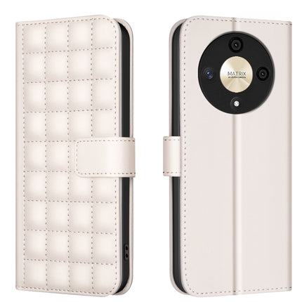 Square Texture Leather Phone Case, For Honor 200 Lite Global, For Honor X8b, For Honor X9b / Magic6 Lite, For Honor X7b