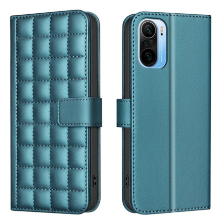 Square Texture Leather Phone Case, For Xiaomi Poco C31 / Redmi 9C / 10A, For Xiaomi Poco M3 Pro / Redmi Note 10 5G, For Xiaomi Poco F3 / Mi 11i, For Xiaomi Poco X3 / X3 NFC