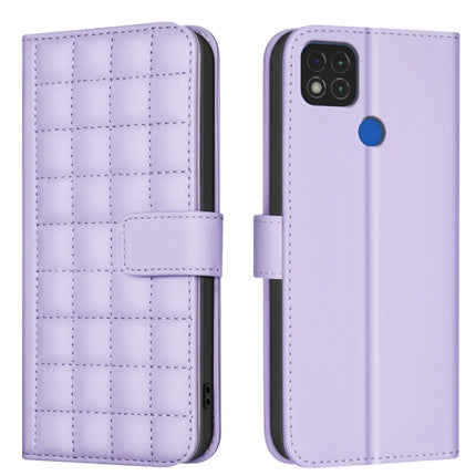 Square Texture Leather Phone Case, For Xiaomi Poco C31 / Redmi 9C / 10A, For Xiaomi Poco M3 Pro / Redmi Note 10 5G, For Xiaomi Poco F3 / Mi 11i, For Xiaomi Poco X3 / X3 NFC