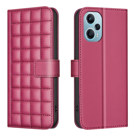 Square Texture Leather Phone Case, For Xiaomi Poco X6 Pro / Redmi K70E, For Xiaomi 13T / Redmi K60 Ultra, For Xiaomi Poco F5 5G, For Xiaomi Poco C55 / Redmi 12C