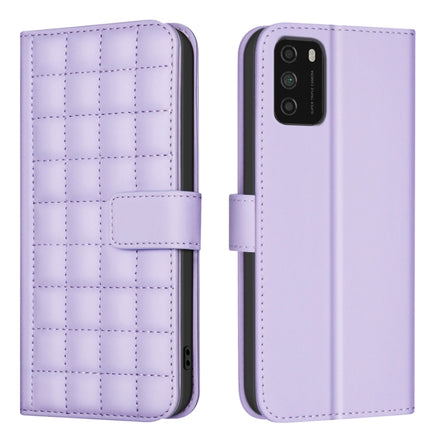 Square Texture Leather Phone Case, For Xiaomi Poco C31 / Redmi 9C / 10A, For Xiaomi Poco M3 Pro / Redmi Note 10 5G, For Xiaomi Poco F3 / Mi 11i, For Xiaomi Poco X3 / X3 NFC