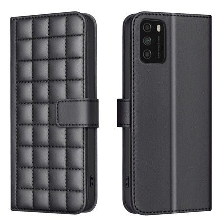 Square Texture Leather Phone Case, For Xiaomi Poco C31 / Redmi 9C / 10A, For Xiaomi Poco M3 Pro / Redmi Note 10 5G, For Xiaomi Poco F3 / Mi 11i, For Xiaomi Poco X3 / X3 NFC