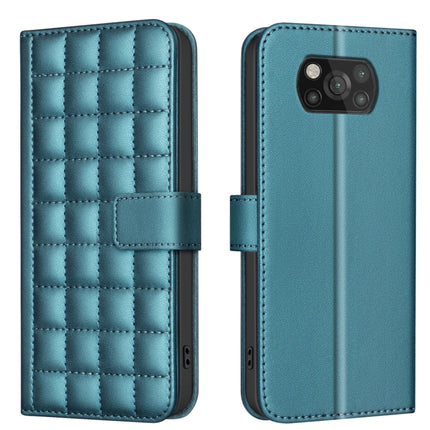 Square Texture Leather Phone Case, For Xiaomi Poco C31 / Redmi 9C / 10A, For Xiaomi Poco M3 Pro / Redmi Note 10 5G, For Xiaomi Poco F3 / Mi 11i, For Xiaomi Poco X3 / X3 NFC