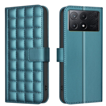 Square Texture Leather Phone Case, For Xiaomi Poco X6 Pro / Redmi K70E, For Xiaomi 13T / Redmi K60 Ultra, For Xiaomi Poco F5 5G, For Xiaomi Poco C55 / Redmi 12C