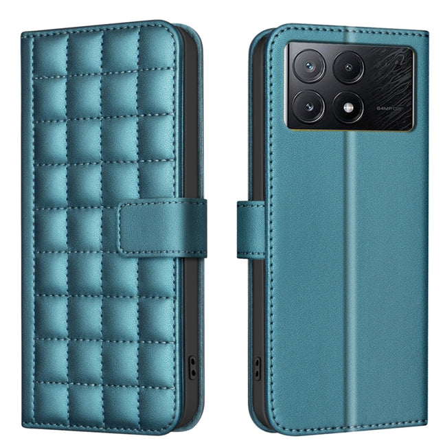 Square Texture Leather Phone Case, For Xiaomi Poco X6 Pro / Redmi K70E, For Xiaomi 13T / Redmi K60 Ultra, For Xiaomi Poco F5 5G, For Xiaomi Poco C55 / Redmi 12C