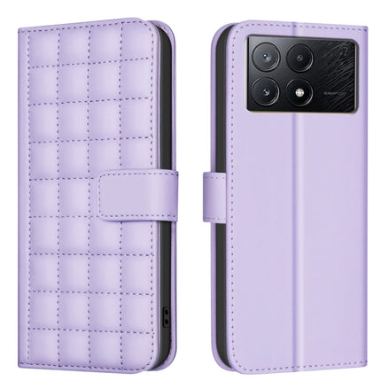 Square Texture Leather Phone Case, For Xiaomi Poco X6 Pro / Redmi K70E, For Xiaomi 13T / Redmi K60 Ultra, For Xiaomi Poco F5 5G, For Xiaomi Poco C55 / Redmi 12C