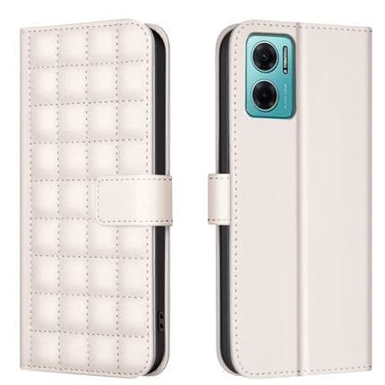 Square Texture Leather Phone Case, For Redmi Note 12 Pro Global, For Redmi Note 12 5G Global / Xiaomi Poco X5, For Redmi Note 11 Pro 5G / 4G Global, For Redmi 10 5G / Note 11E