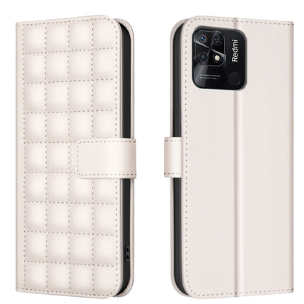 Square Texture Leather Phone Case, For Redmi 10C, For Redmi 10 2022 / Note 11 4G, For Redmi Note 10 4G / Note 10S, For Redmi Note 10 Pro / Note 10 Pro Max