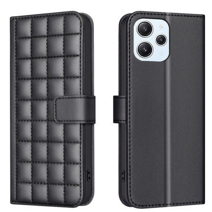 Square Texture Leather Phone Case, For Redmi Note 13 Pro 5G, For Redmi K70 / K70 Pro, For Redmi 12 4G, For Redmi Note 11 / Note 11S