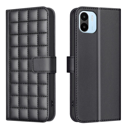 Square Texture Leather Phone Case, For Redmi Note 12S Global, For Redmi Note 12 4G Global, For Redmi A1 / A1+ / A2, For Redmi Note 12 Pro+ Global