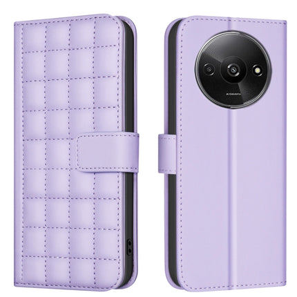 Square Texture Leather Phone Case, For Redmi Note 14 Pro 4G, For Redmi Note 14 4G 163.25mm, For Redmi A3, For Redmi Note 13 Pro 4G Global